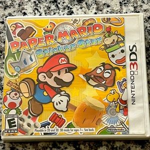 Paper Mario Sticker Star Nintendo 3DS